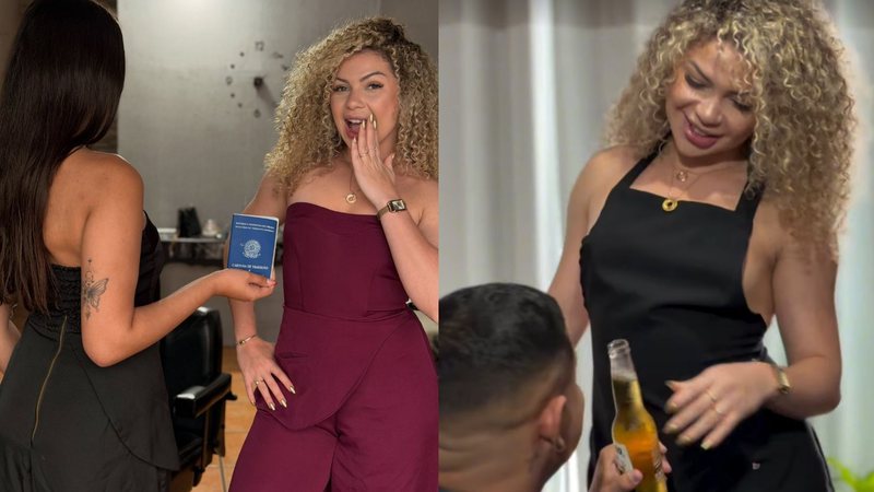 Daniella Motta, dona de barbearia nudista