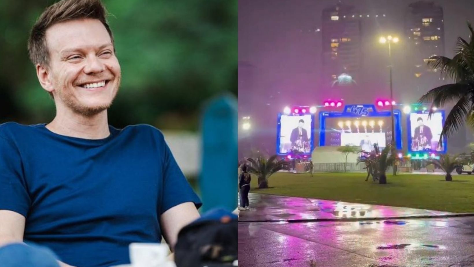 CADÊ O POVO? Show de Michel Teló  surpreende por público reduzido - Foto