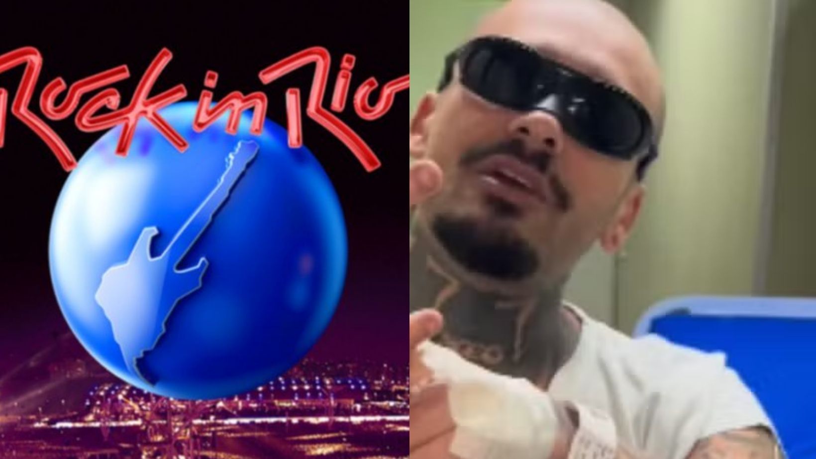 Streamer tem dedo amputado após tentar entrar no Rock in Rio sem ingresso - Foto