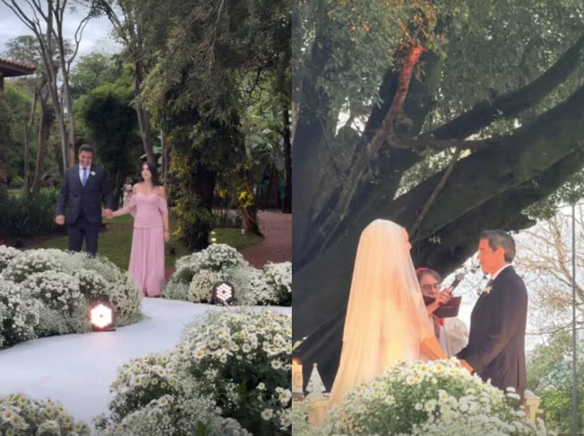 Casamento de Ana Hickmann e Edu Guedes
