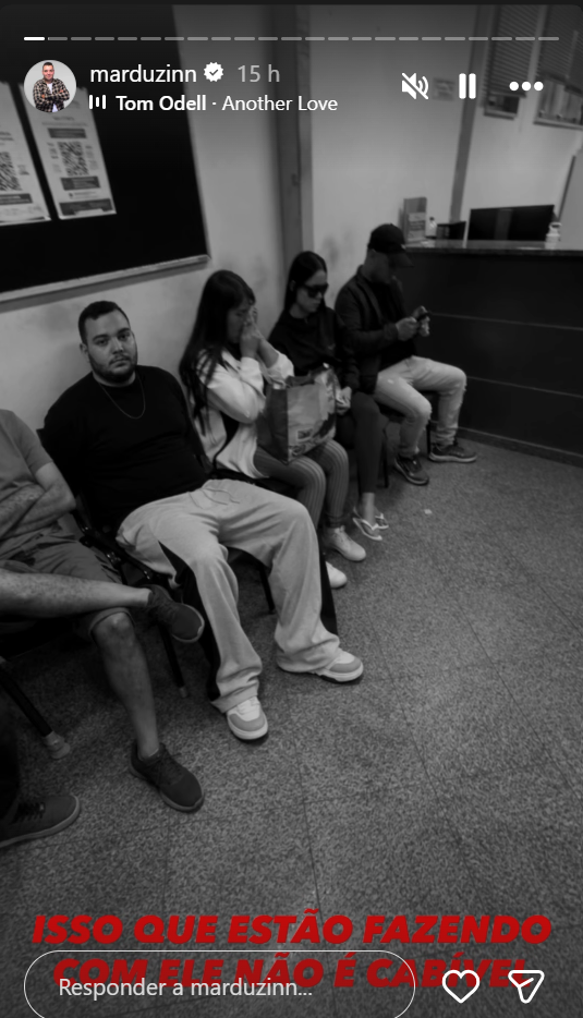 Marduzinn foi preso no Rio de Janeiro após conteúdos envolvendo Maria Alice — Foto: Redes Sociais