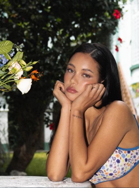 Modelo mineira Evellin Nicocomedes, nova namorada de Jorge Carrascal, do Flamengo