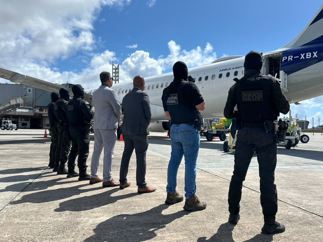 Cinco chefes de facções são transferidos da Bahia para presídios federais de segurança máxima - Foto Marcia Santana  SSP-BA