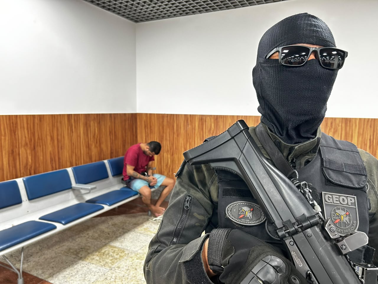Cinco chefes de facções são transferidos da Bahia para presídios federais de segurança máxima - Foto Marcia Santana  SSP-BA