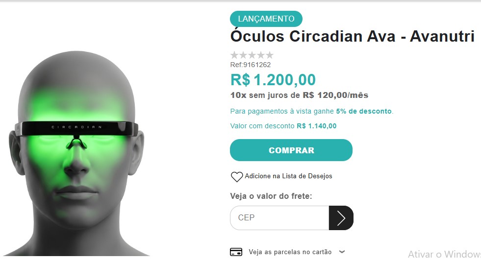 Circadia, modelo usado por Arrascaeta