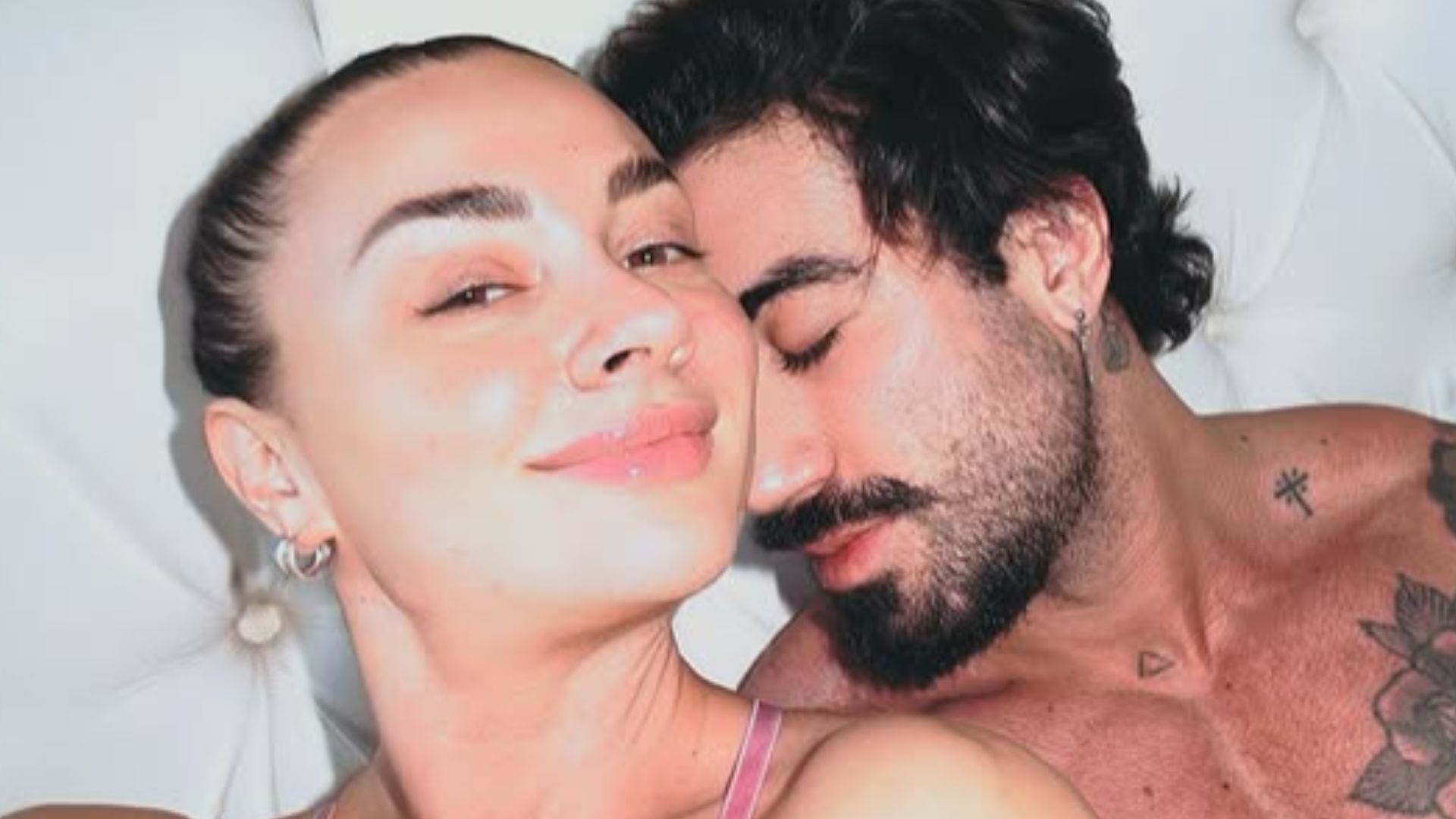 Juju Salimeni  e o noivo Diogo Basaglia