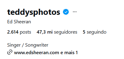 print dos seguidores de ed sheeran