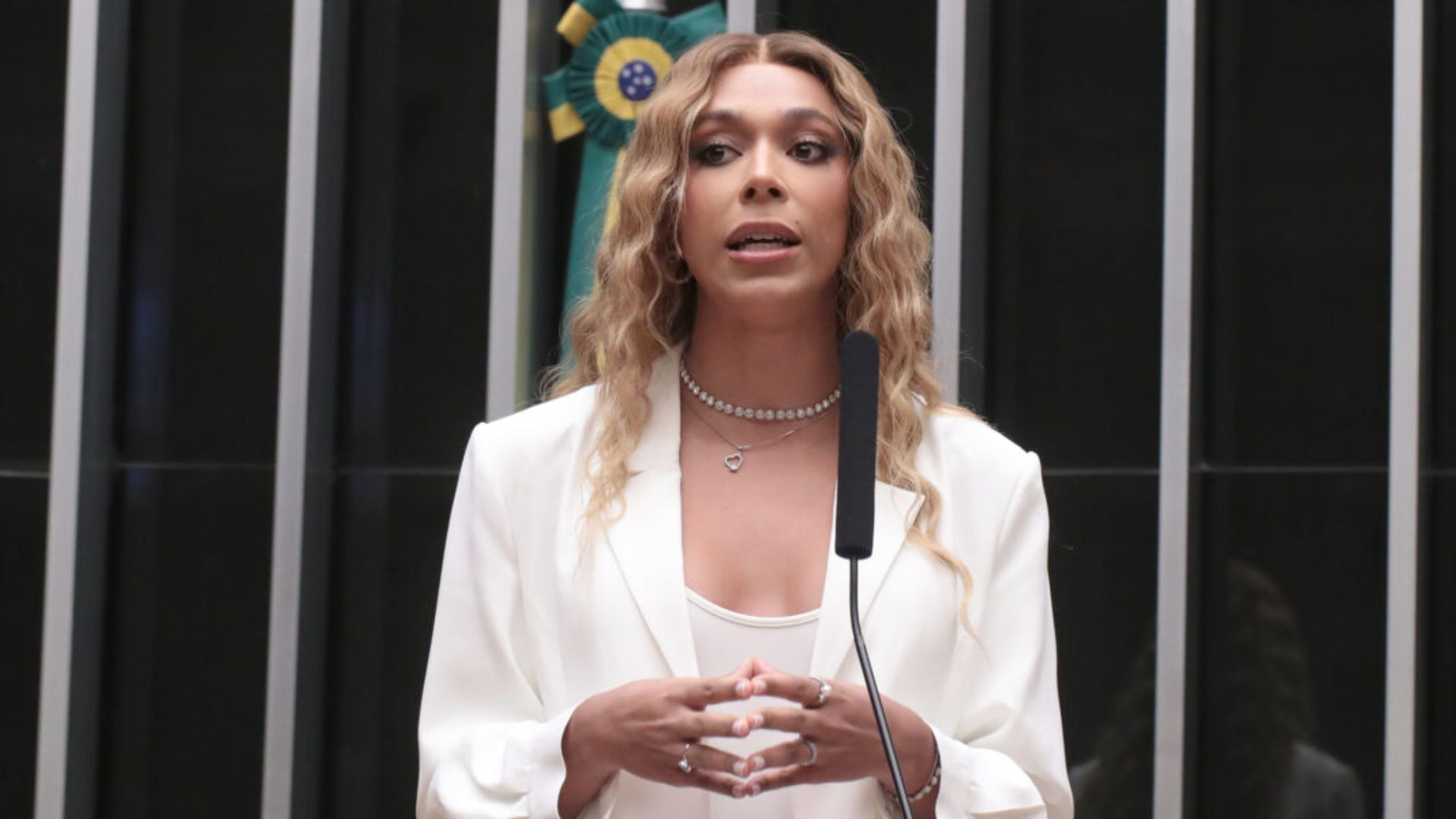 Ratinho voltou a fazer declarações sobre Erika Hilton semanas após a Justiça manter o direito de resposta da parlamentar — Foto: Bruno Spada/Câmara dos Deputados