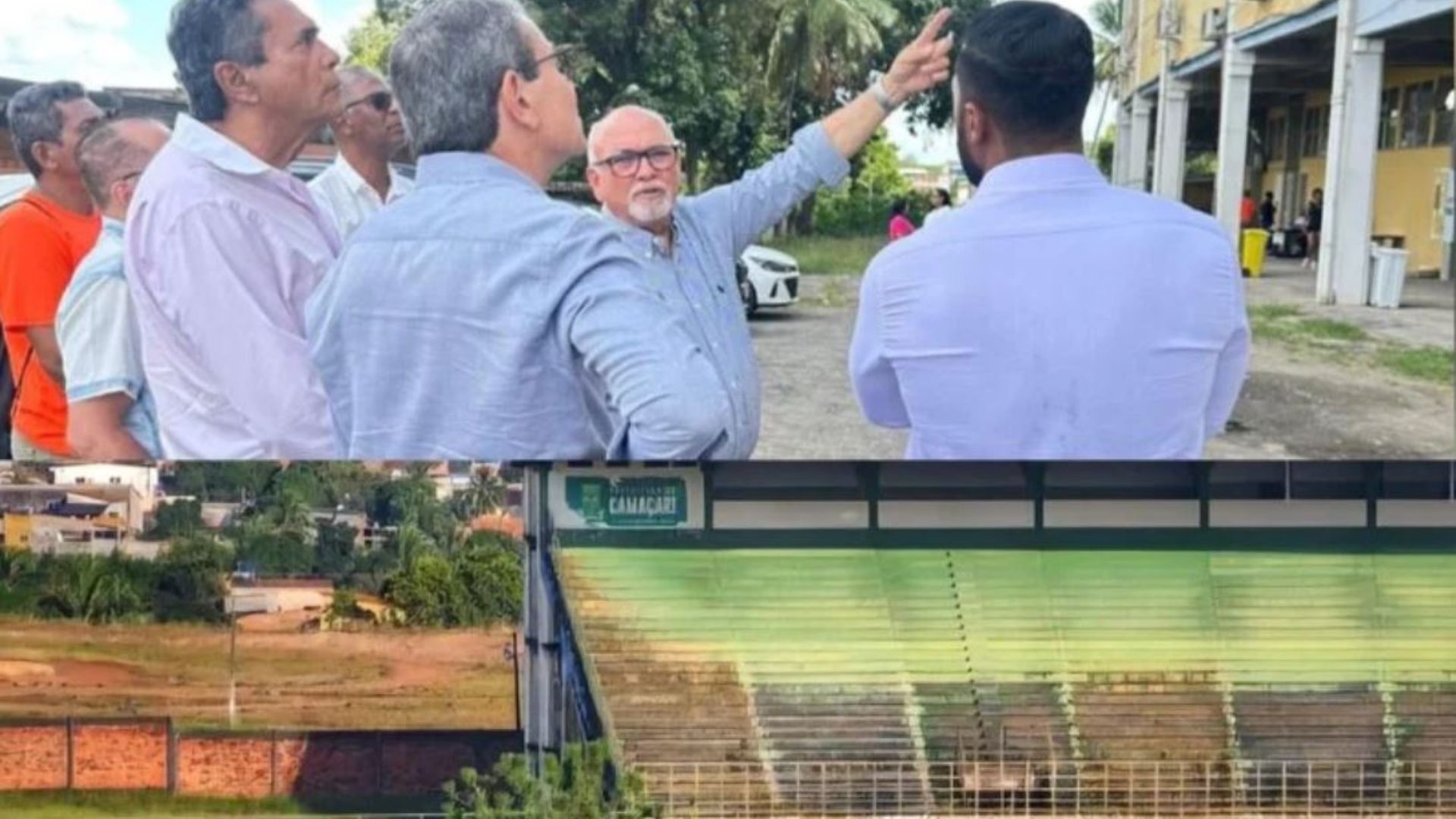 Estádio Fernando Lopes, em Camaçari - Foto: Divulgação / Prefeitura de Camaçari