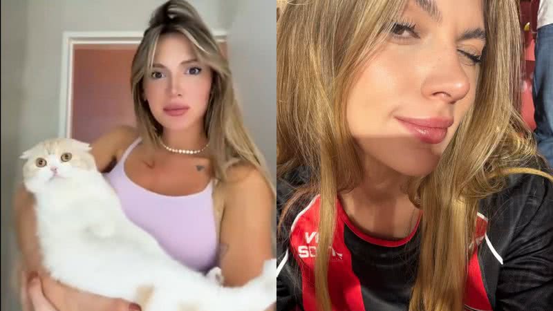 Influenciadora Sasha Ferro, namorada de Diego Tarzia do Vitória, faz desabafo preocupante na web