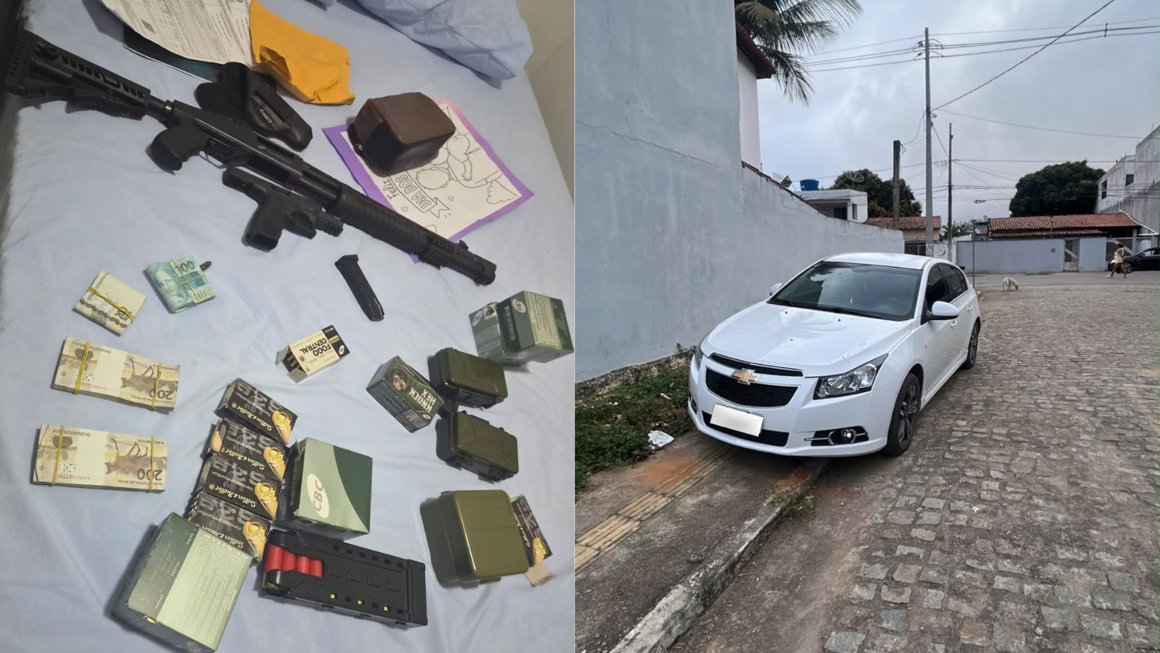 Fraude em supermercados: operação na Bahia bloqueia R$ 5,7 milhões e apreende armas, veículos e dinheiro vivo
