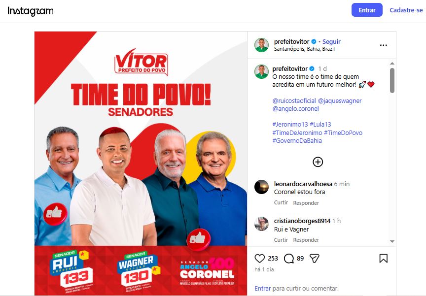 Legenda | Reprodução/Redes Sociais