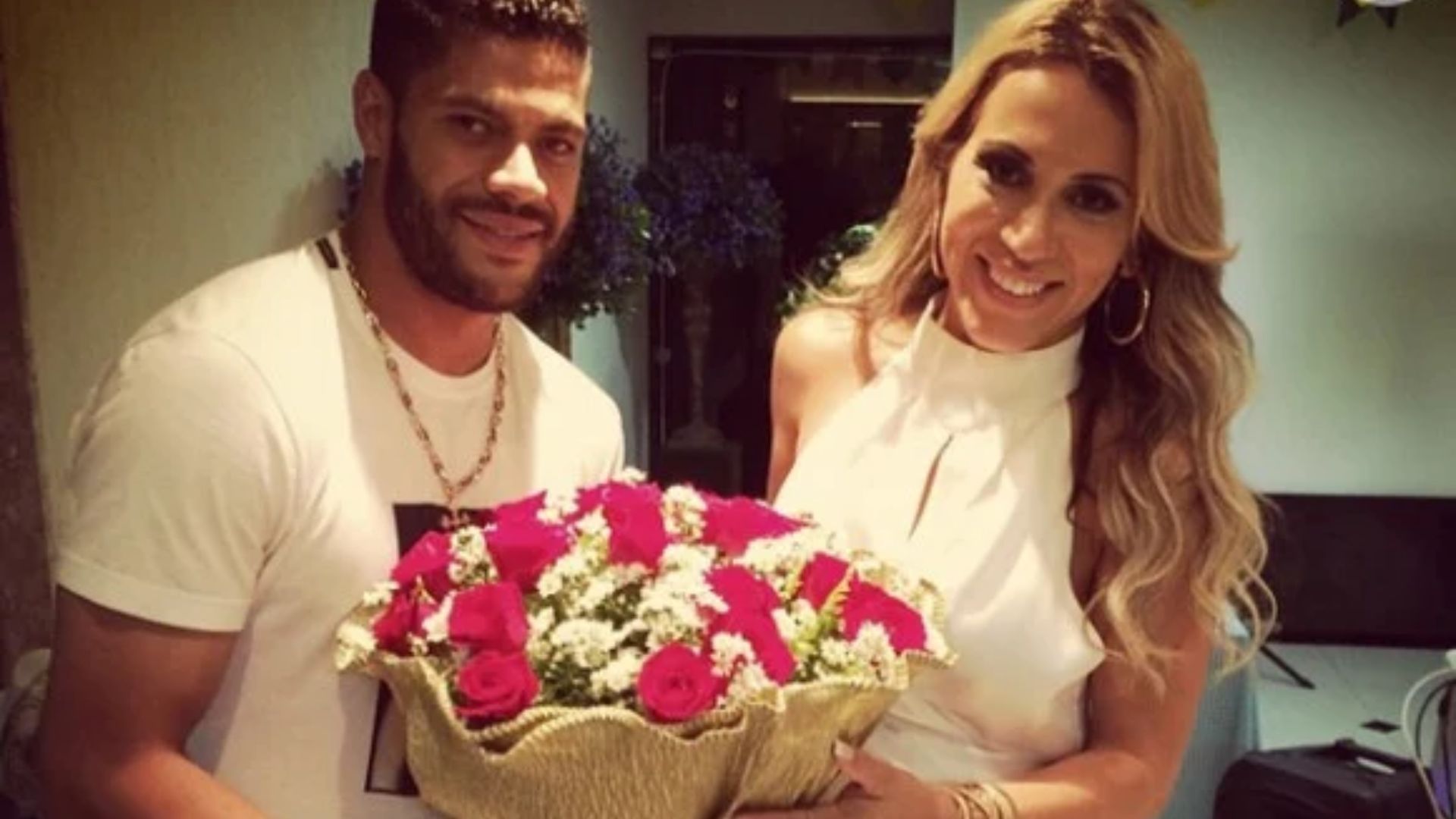 Iran Ângelo e Hulk foram casados por 12 anos e tiveram três filhos antes do fim da relação em 2019 — Foto: Reprodução/Instagram