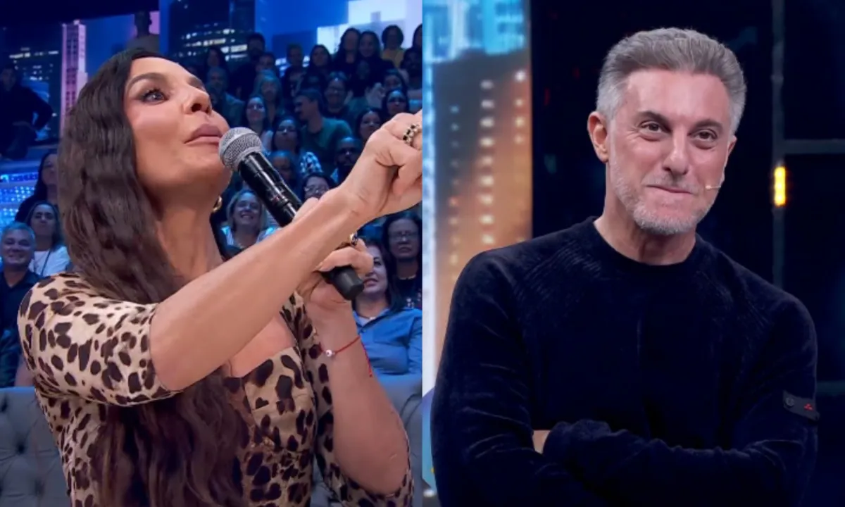 Ivete Sangalo dá resposta afiada após ser cortada por Luciano Huck ao vivo no Domingão
