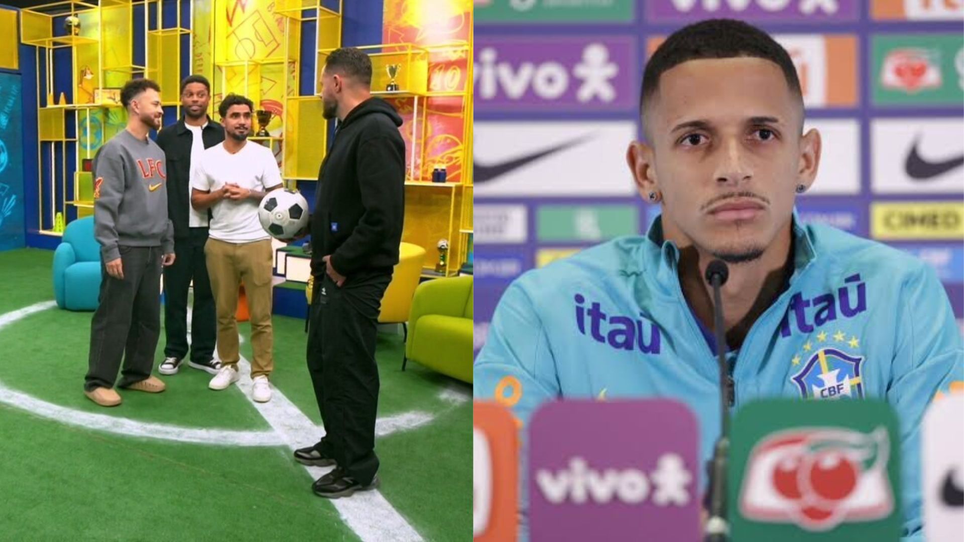 Comentaristas da Globo 'debocham' de Juba sobre possível convocação do lateral do Bahia para Seleção: "Não inventa" - Foto