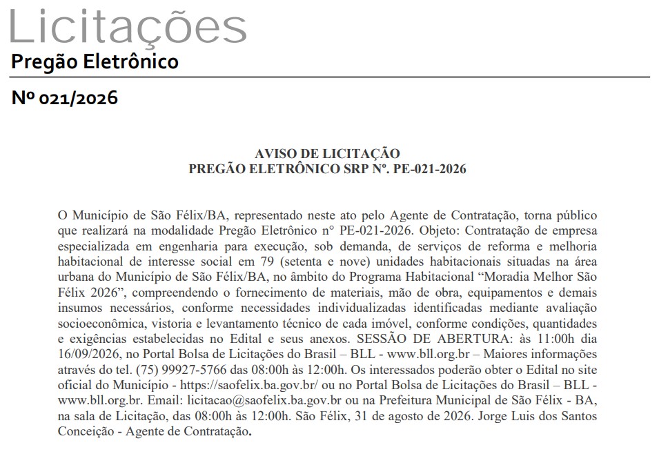 Licitação