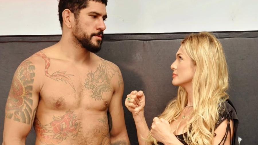Alex Poatan se manifesta após polêmica de Livia Andrade com Pedro Scooby