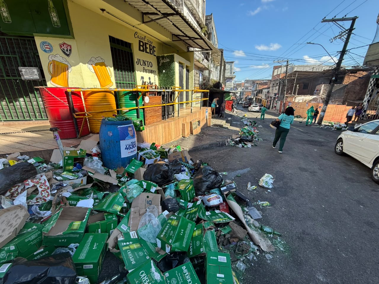 Lixo em Pau da Lima