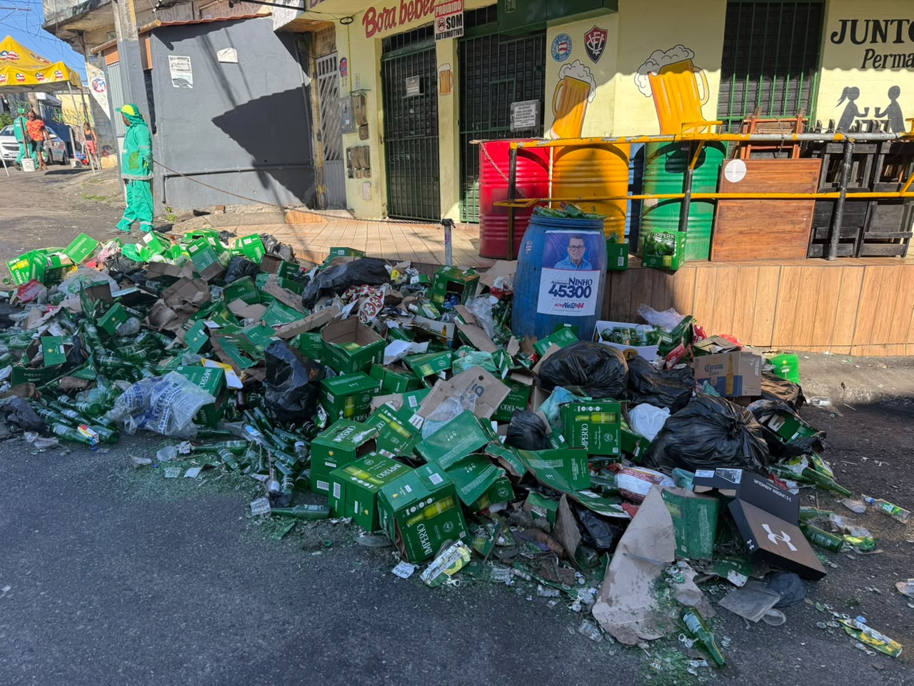 Lixo em Pau da Lima