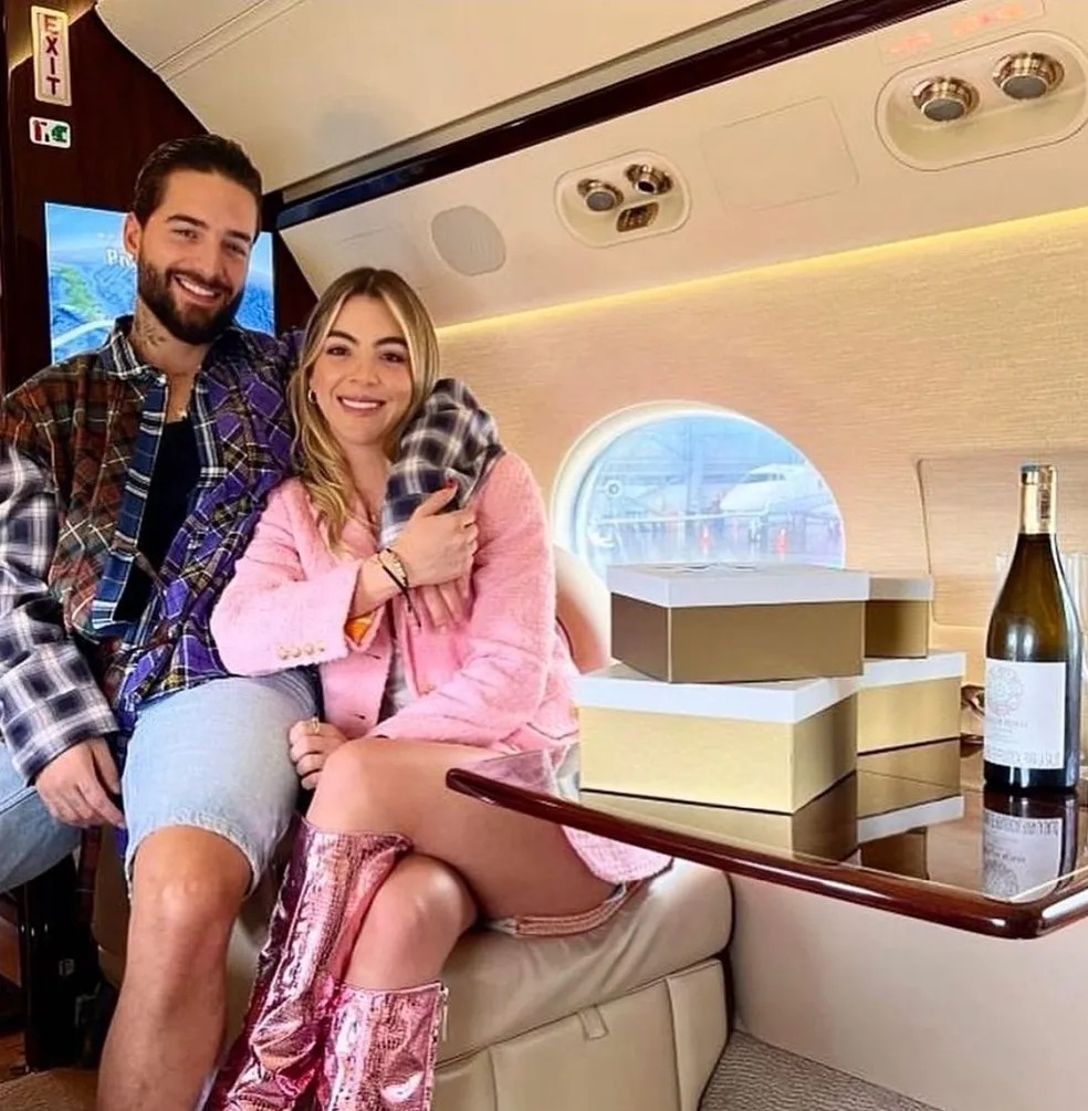 Maluma e Susana Gómez | Reprodução / Redes Sociais 