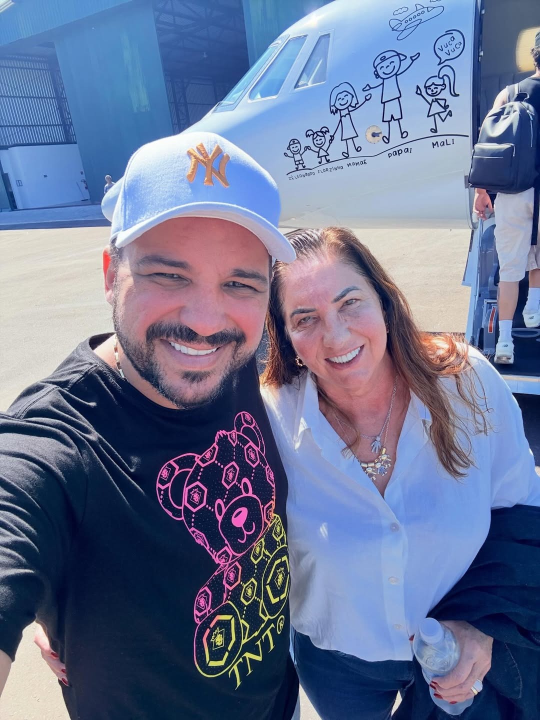Margareth Serrão e Danilo Sanfoneiro | Reprodução / Redes Sociais 
