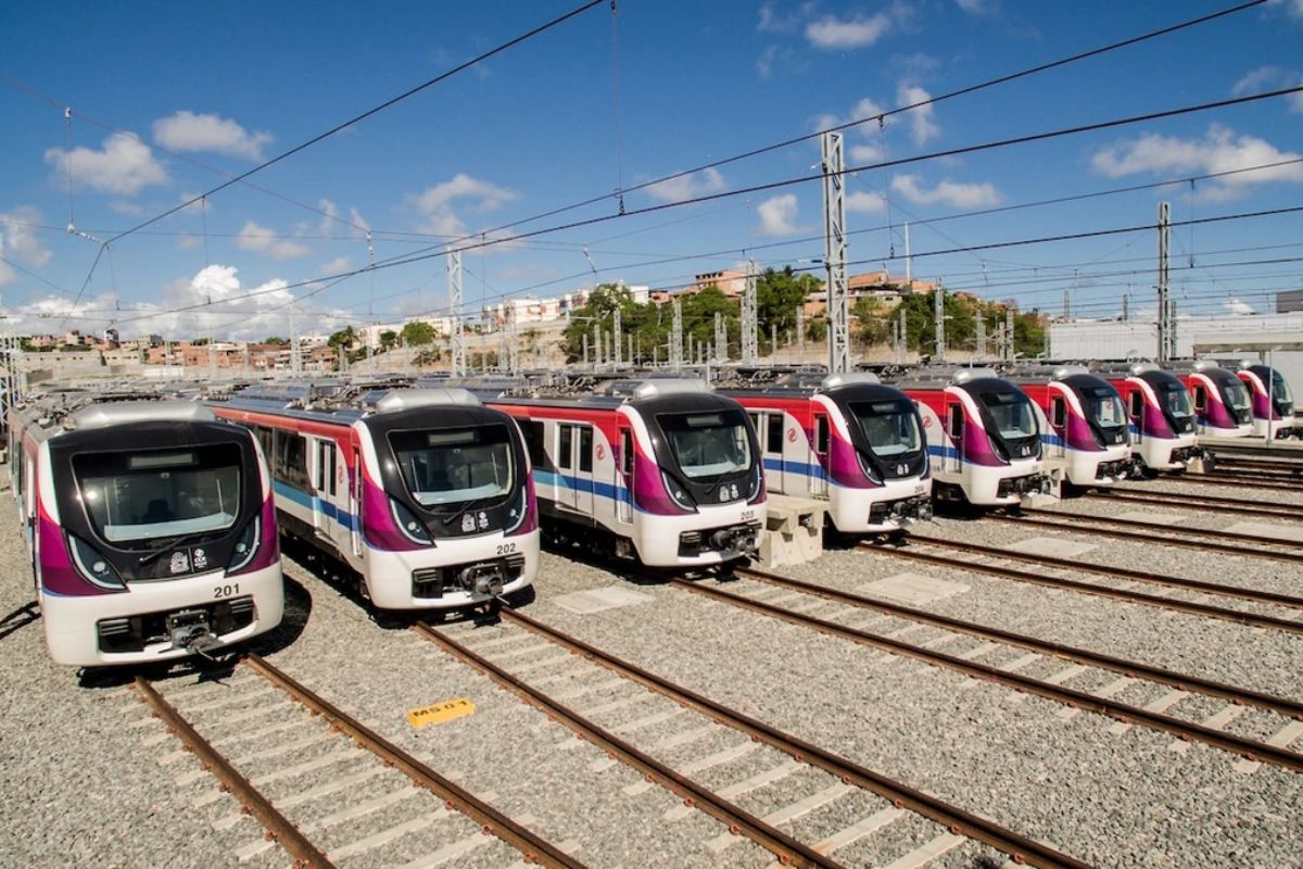 Metrô de Salvador ganha 10 novos trens, mirando expansão e modernização
