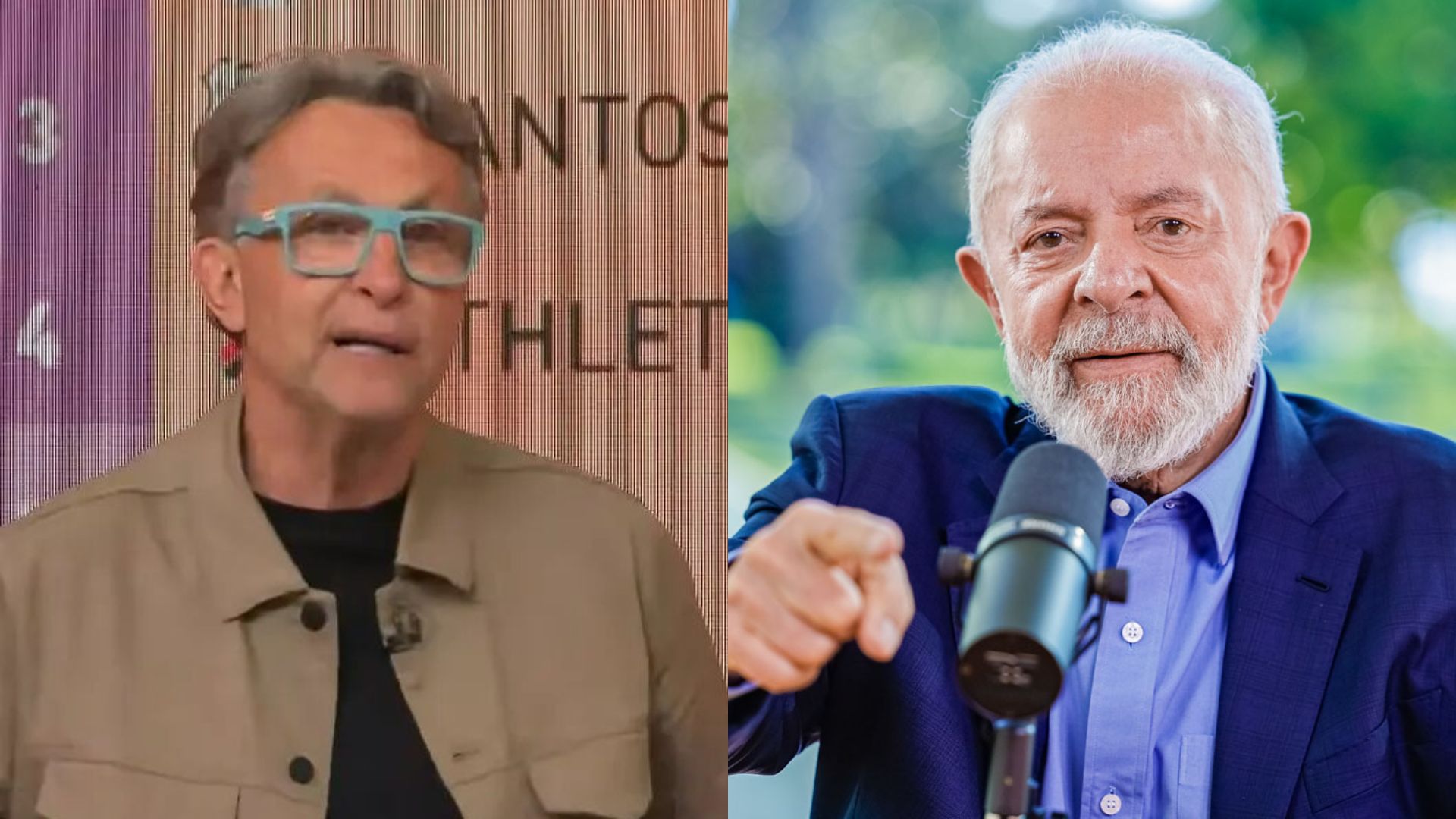 Craque Neto cita número de Lula durante programa e provoca rival político ao vivo: “13 é o melhor”