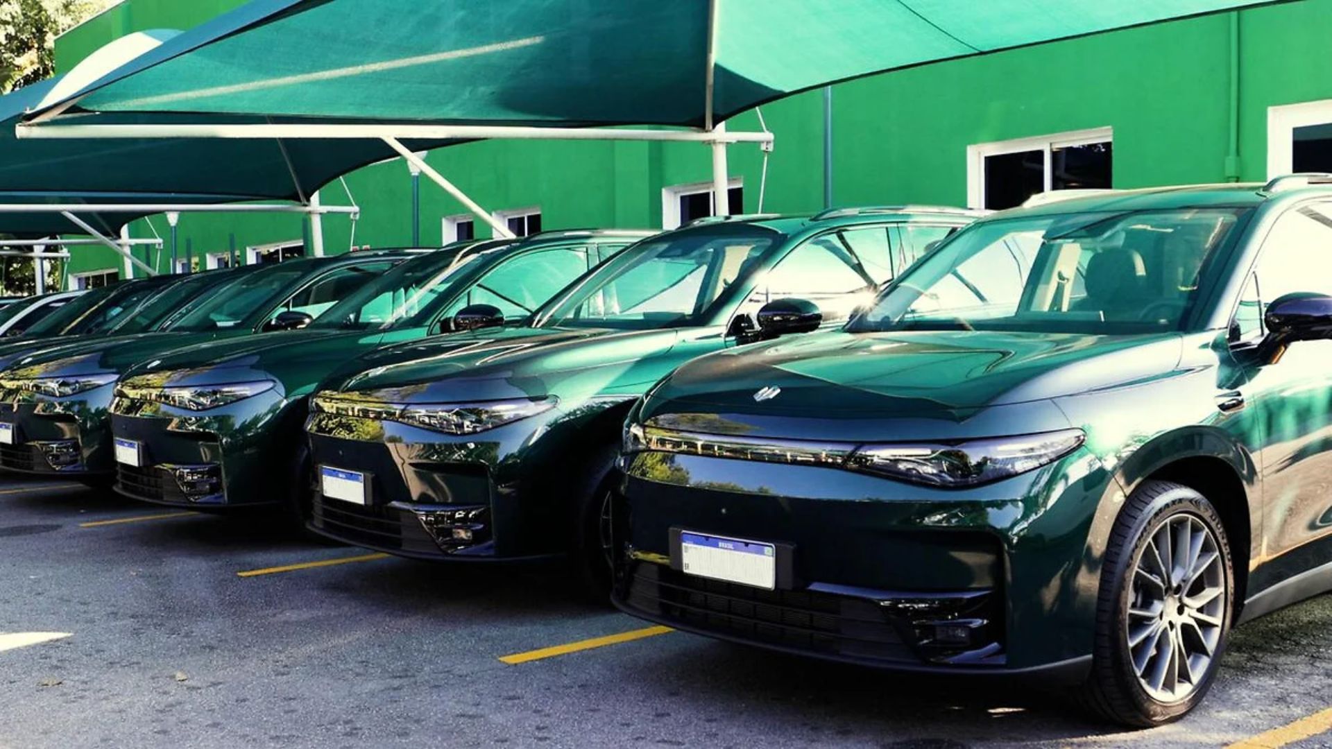 Parceria Leapmotor e Palmeiras - Foto: Divulgação / Leapmotor