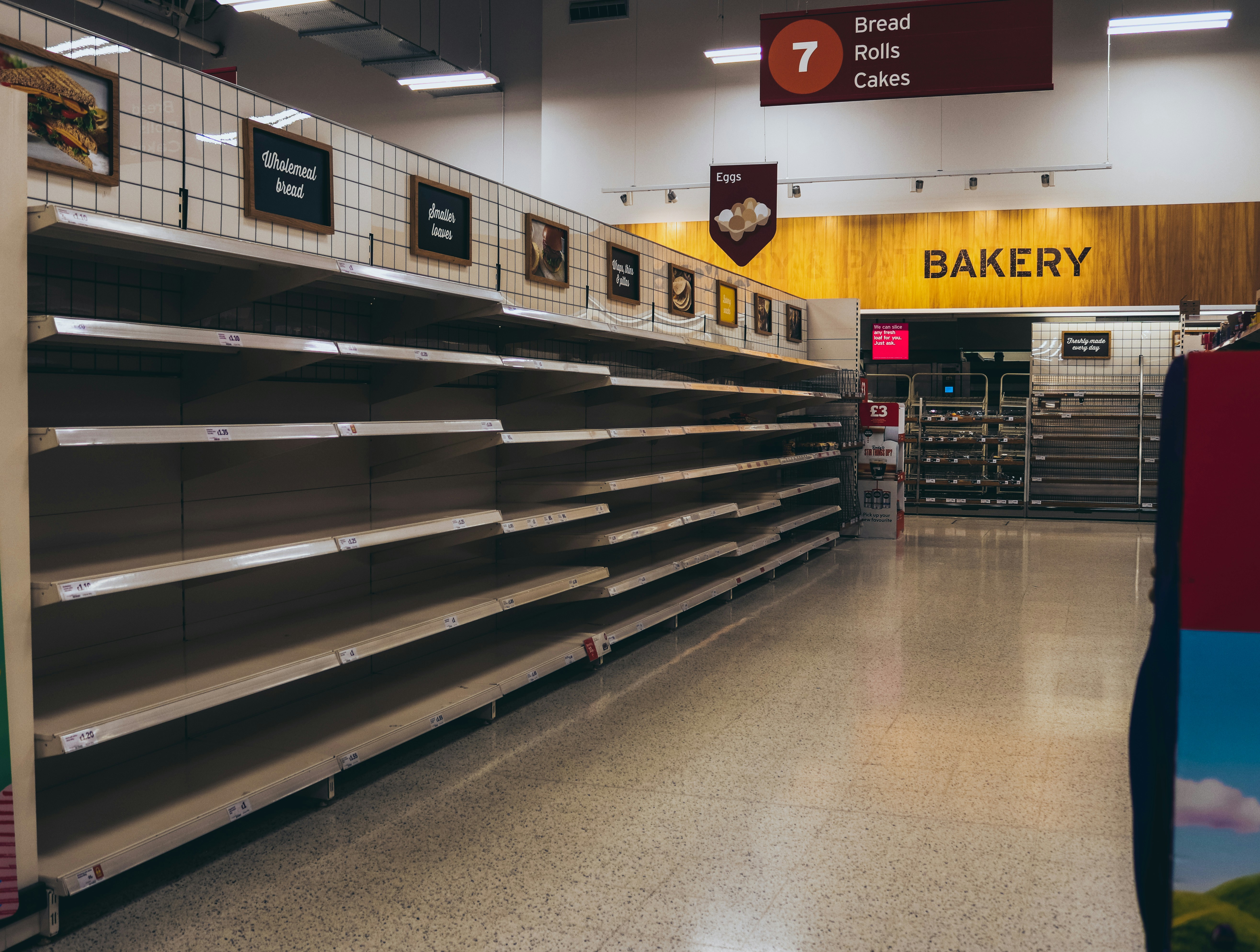 Supermercado fecha lojas | Reprodução/Unsplash