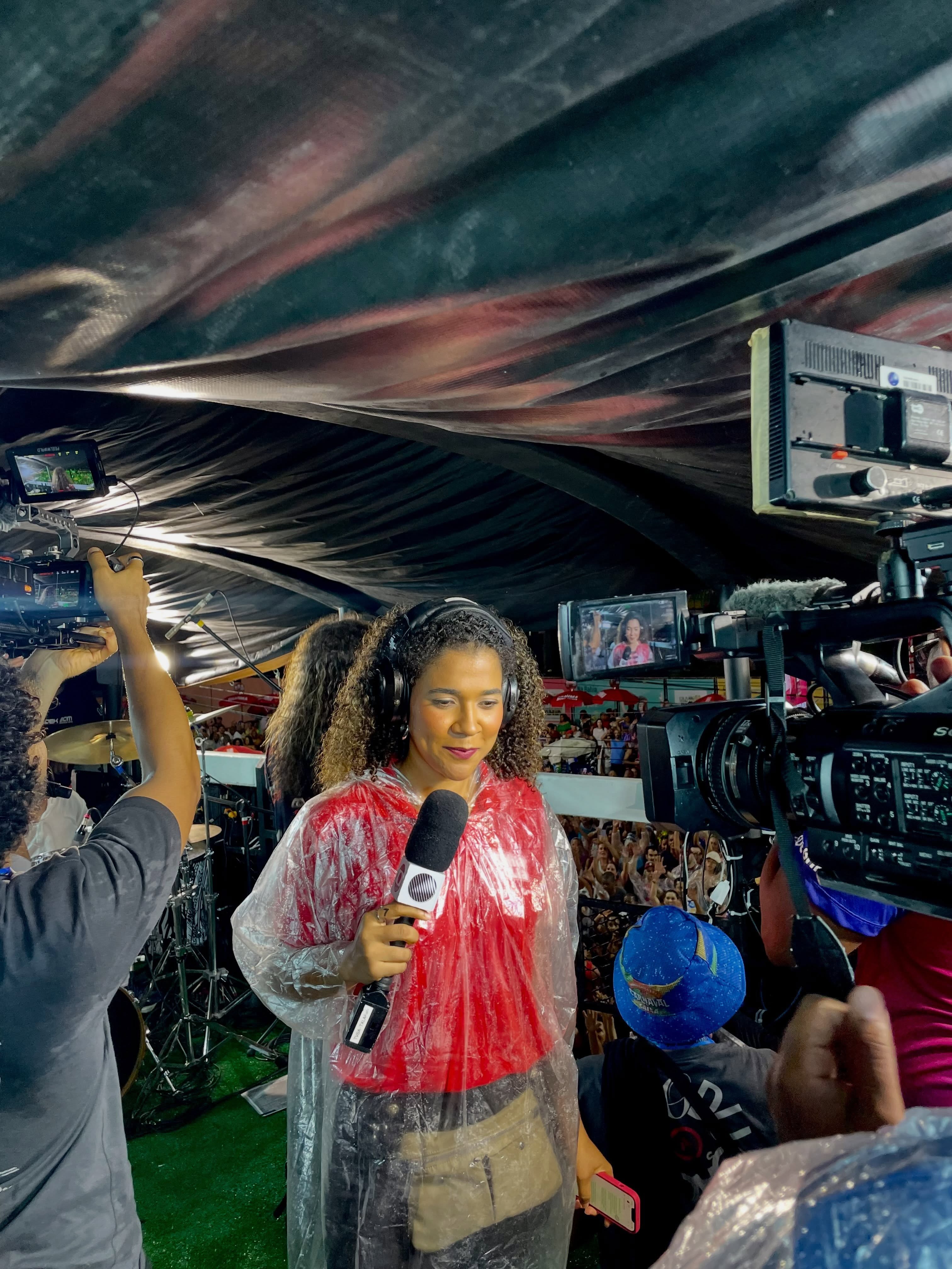Foto: Jornalista Beatriz Oliveira | Reprodução /  redes sociais