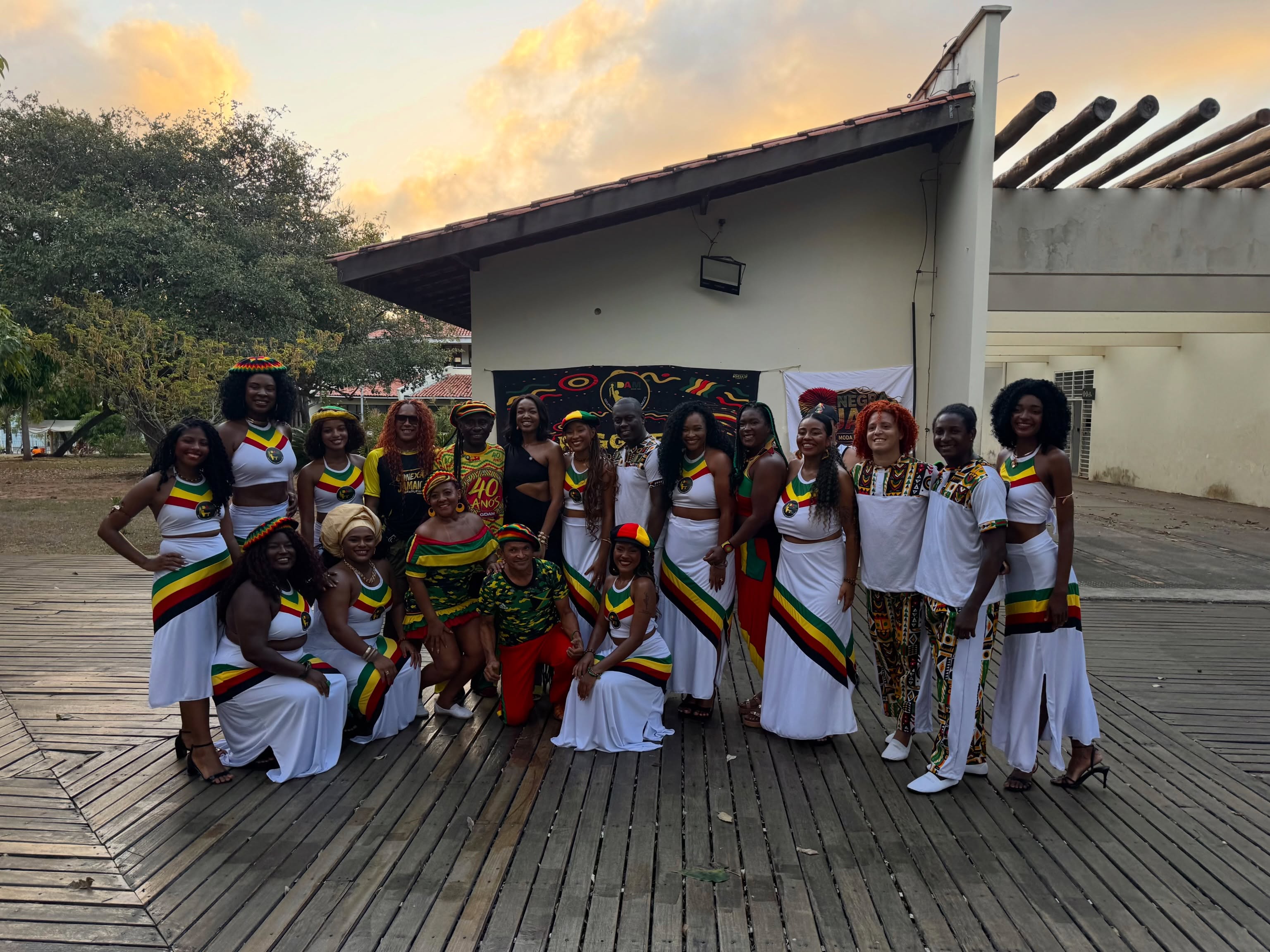 Iza em viagem ao Maranhão