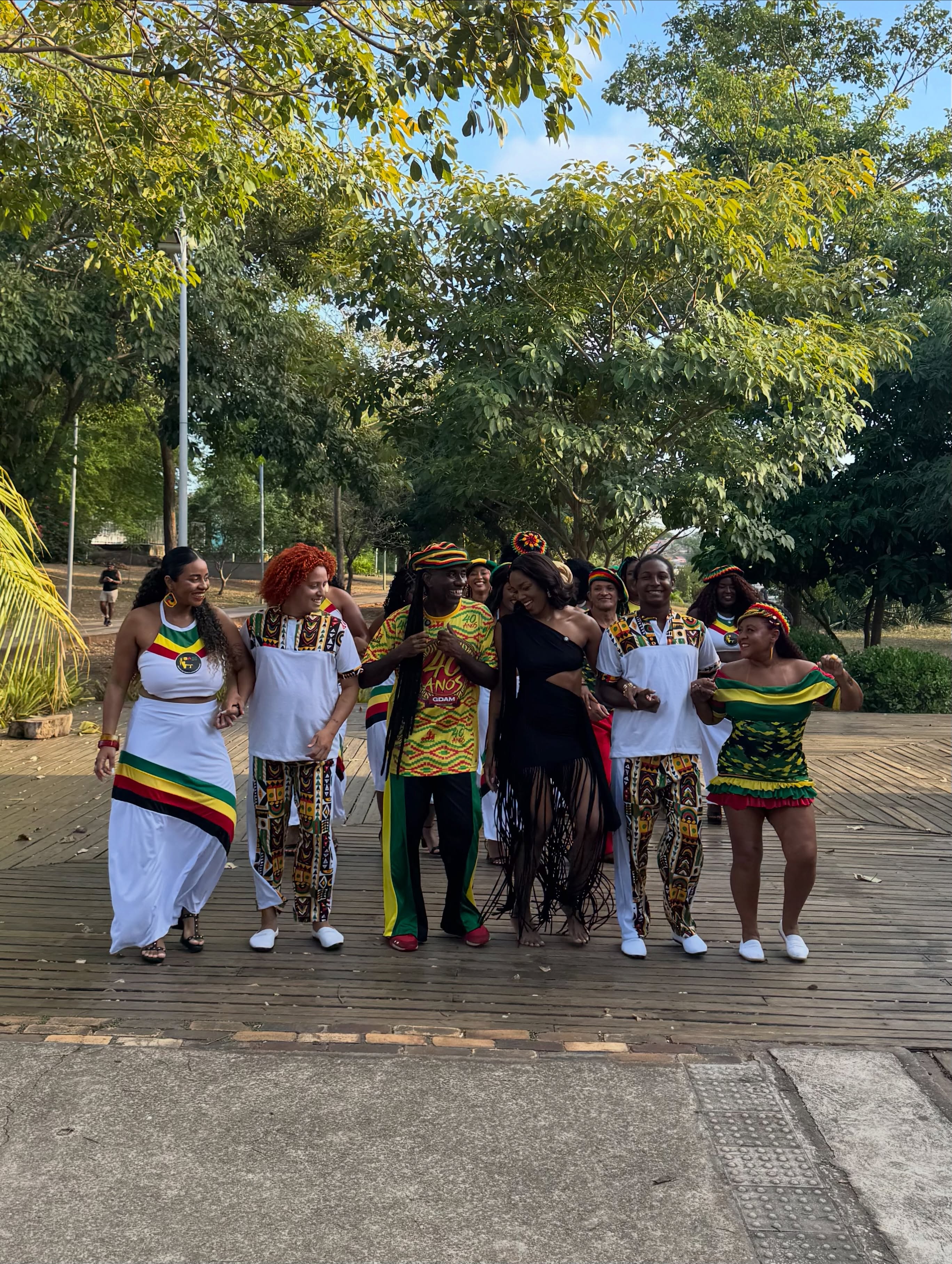 Iza em viagem ao Maranhão