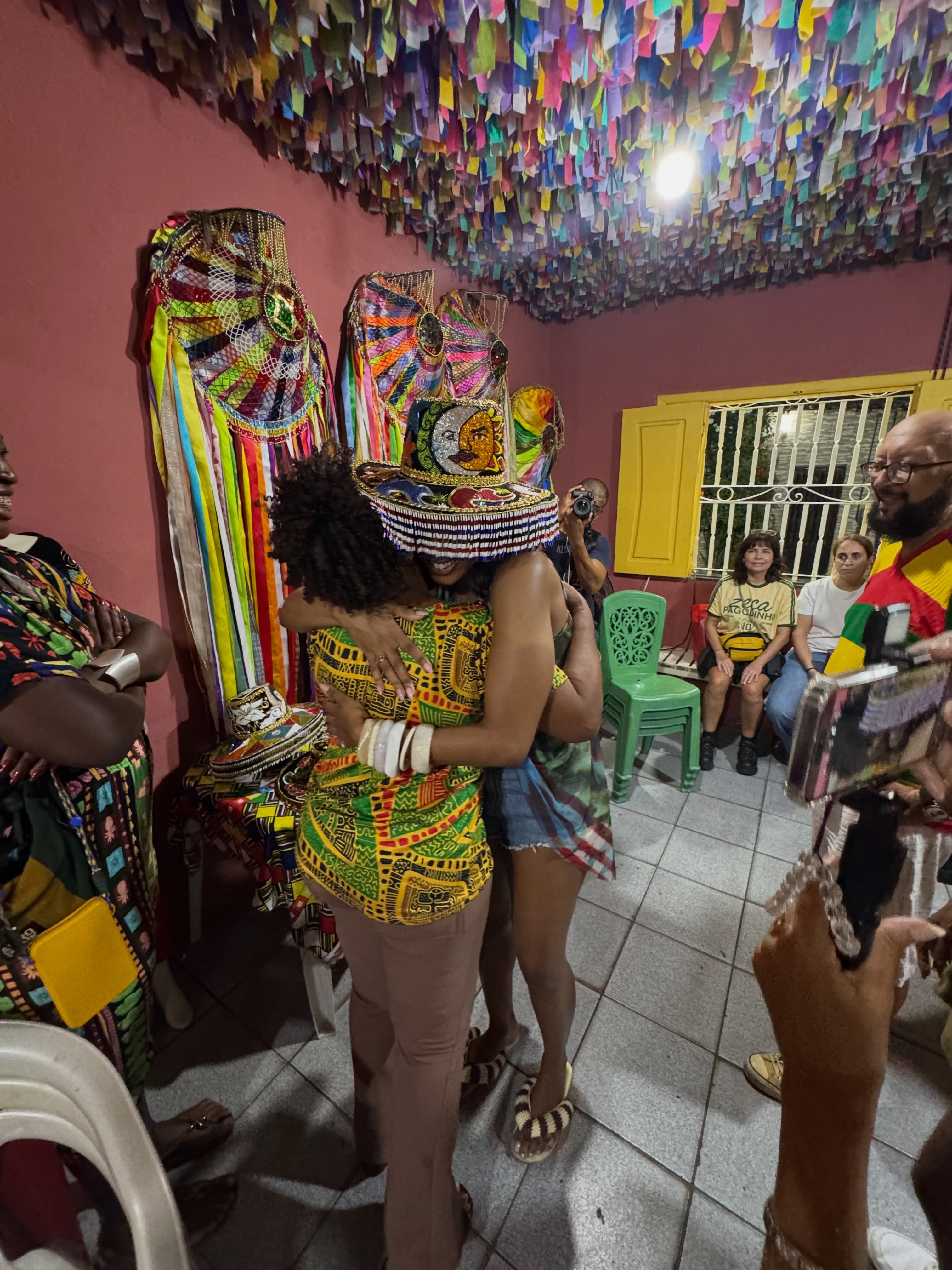 Iza em viagem ao Maranhão