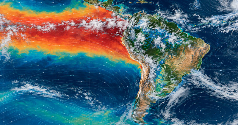 Até seis ondas de calor podem atingir o Brasil nos próximos meses por causa do Super El Niño | Reprodução