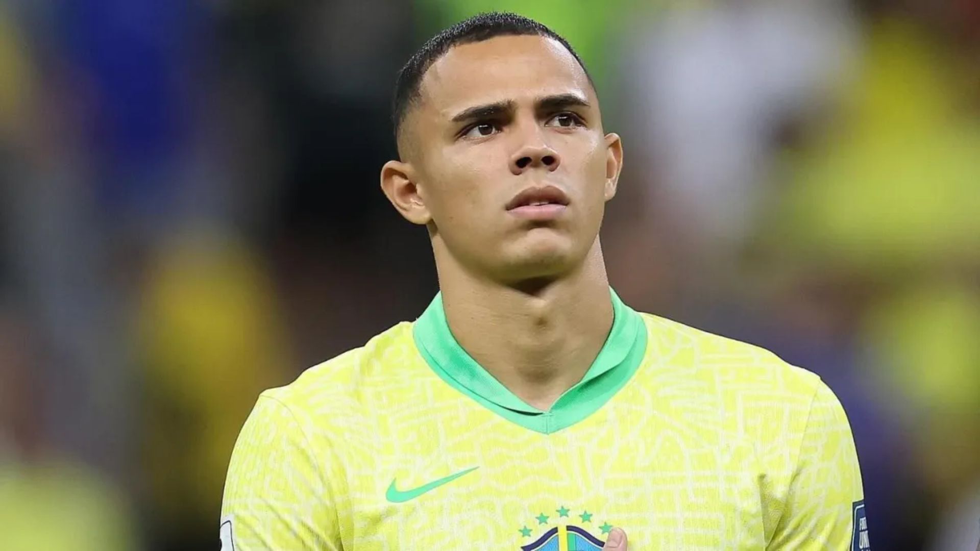 Vanderson com as cores da Seleção Brasileira - Foto: Rafael Ribeiro / CBF