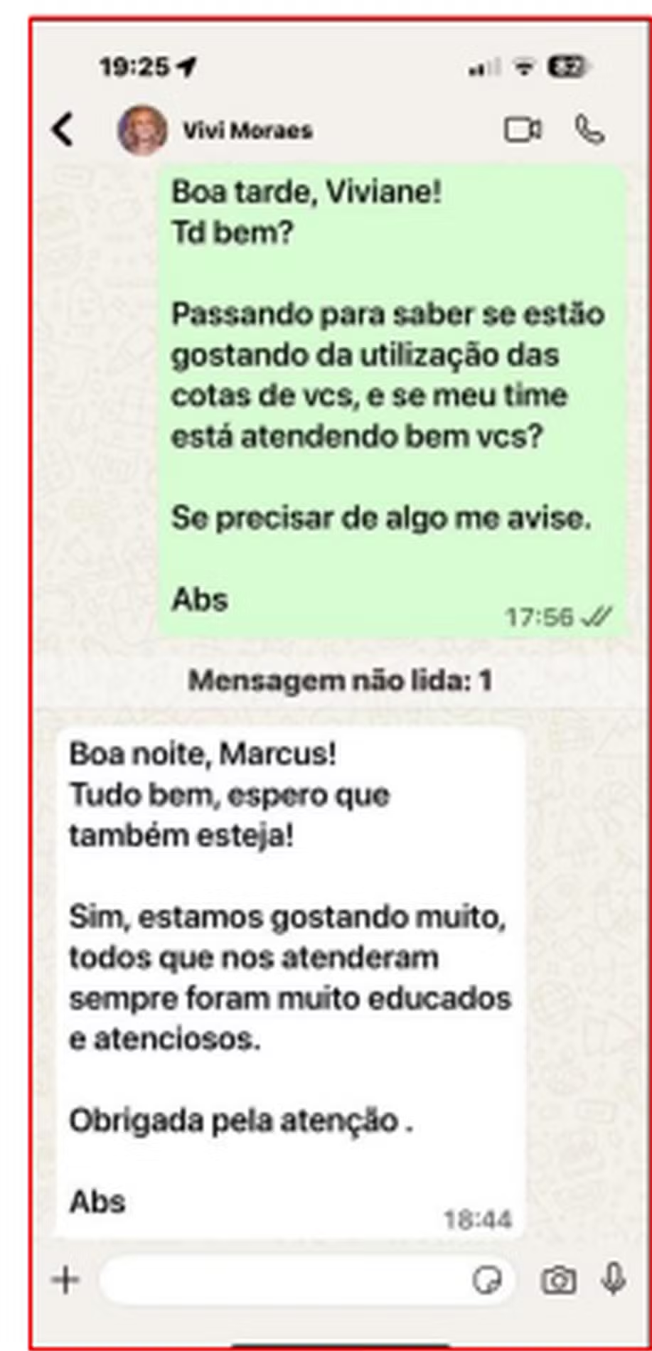 Conversas de WhatsApp