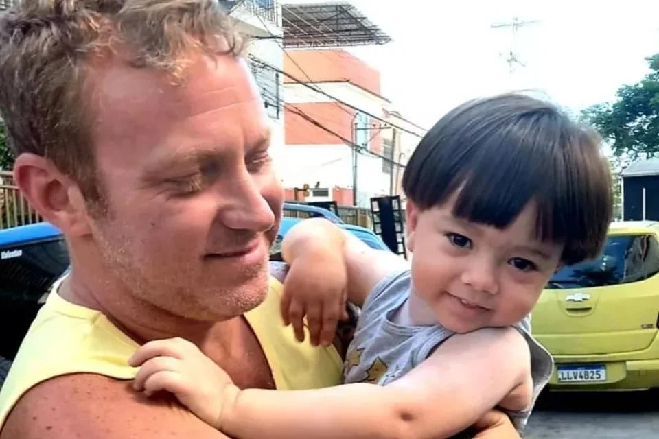 Sérgio Hondjakoff e o filho | Reprodução / redes sociais 
