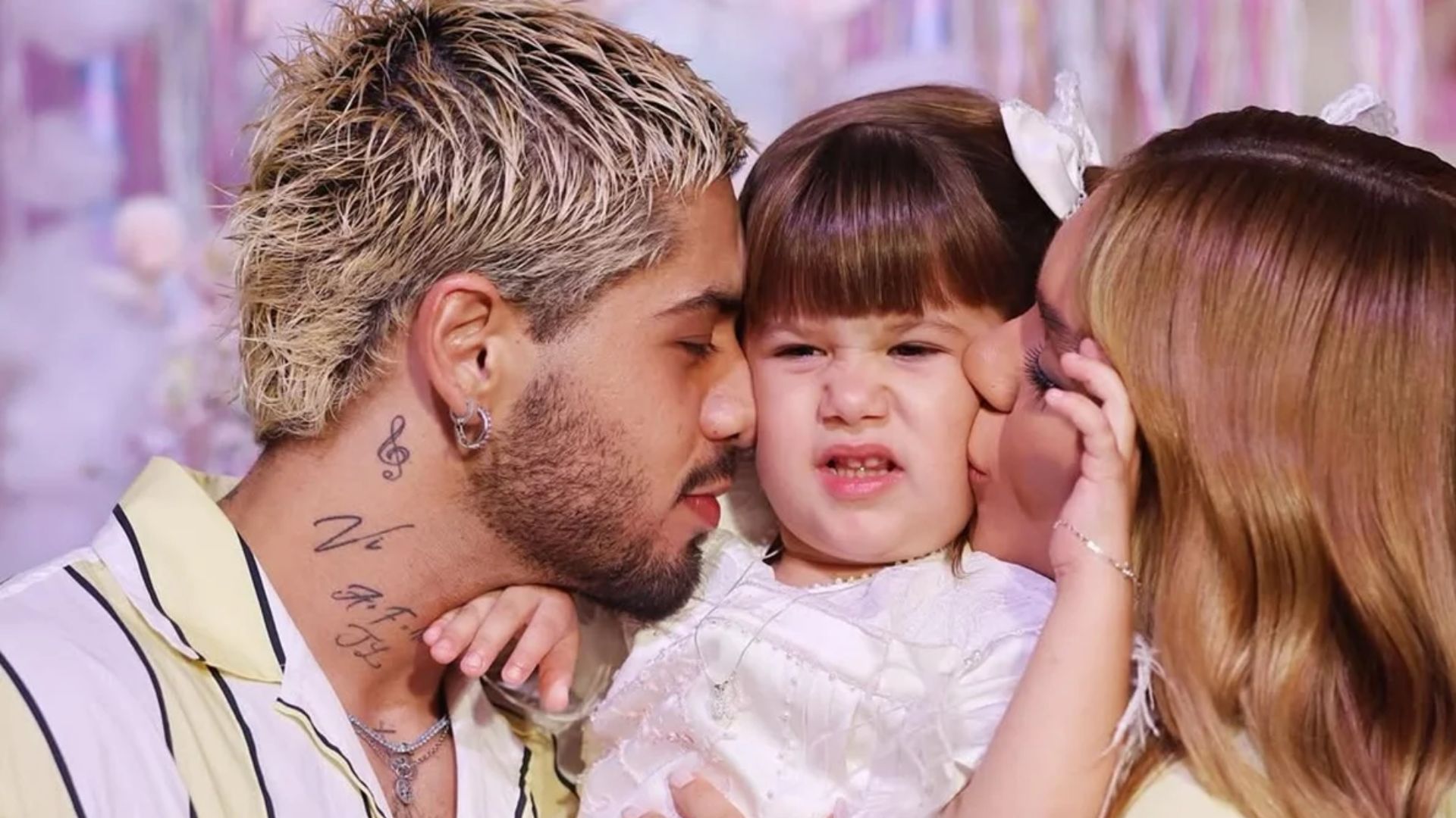 Maria Alice é a filha mais velha de Virgínia Fonseca e Zé Felipe, que também são pais de Maria Flor e José Leonardo — Foto: Redes Sociais