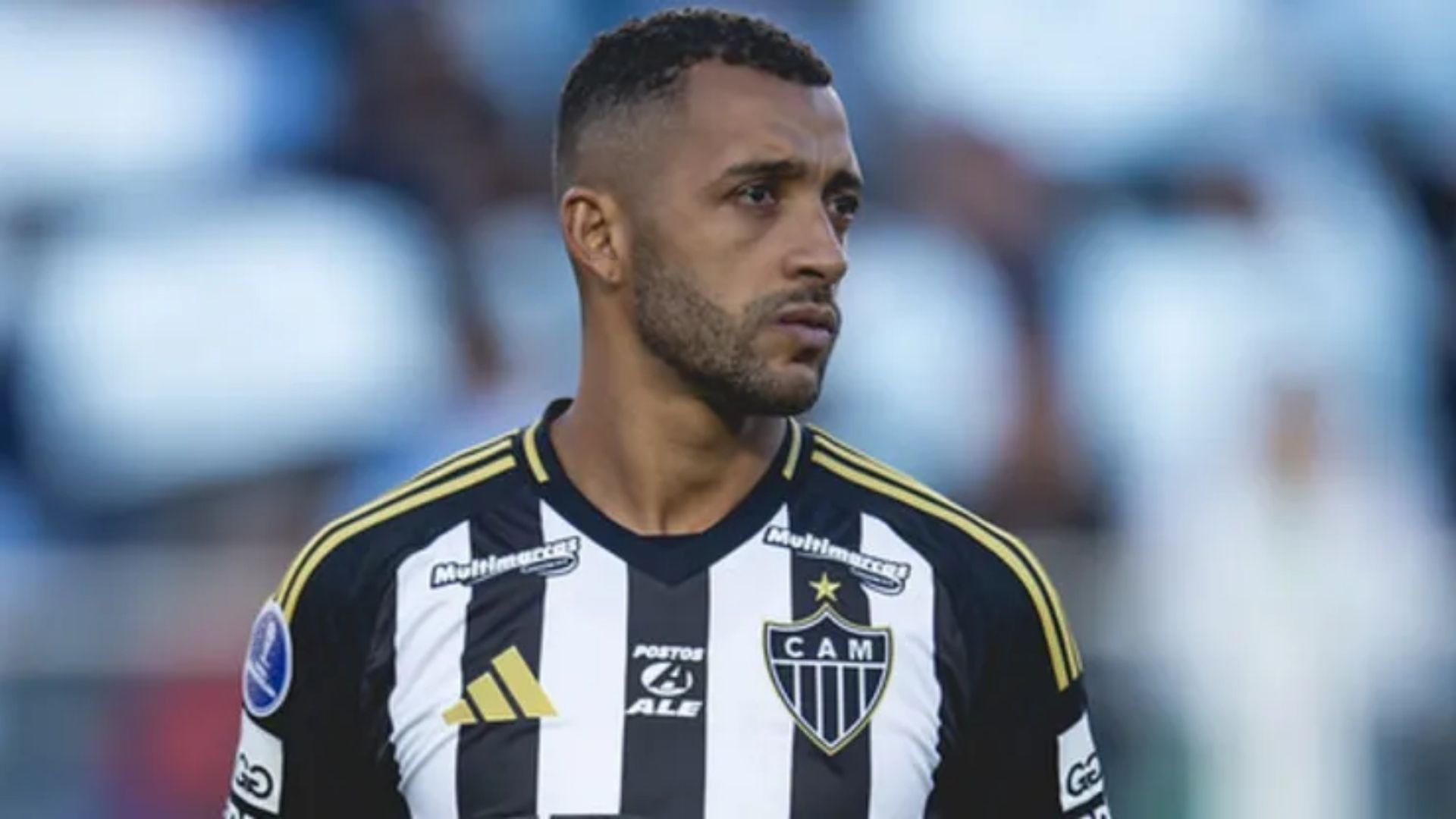 Vitor Hugo com as cores do Atlético-MG - Foto: Pedro Souza / Atlético-MG