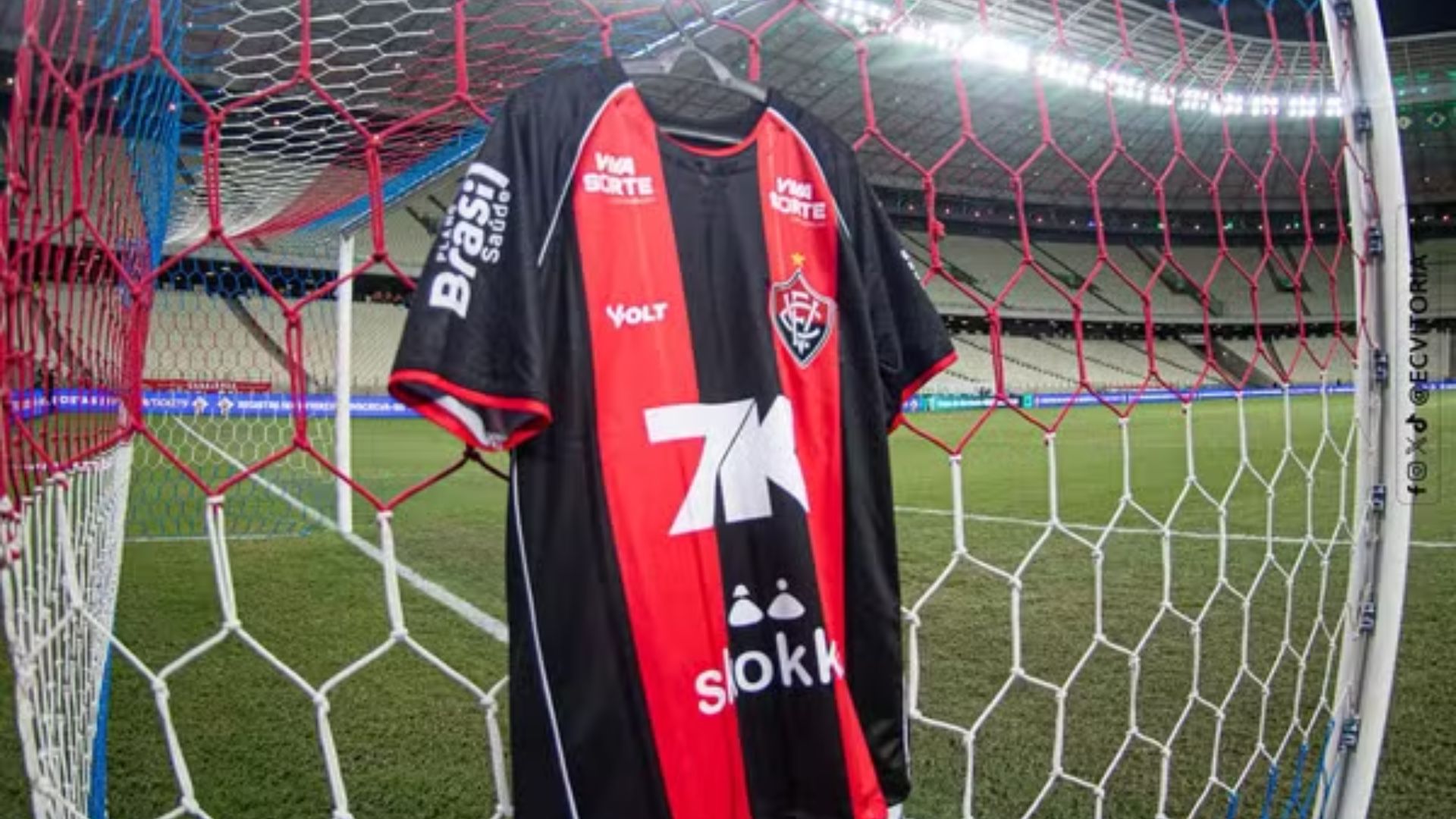 Material do Vitória produzido pela Volt em 2022 - Foto: Divulgação / ECVMaterial do Vitória produzido pela Volt em 2022 - Foto: Divulgação / ECV