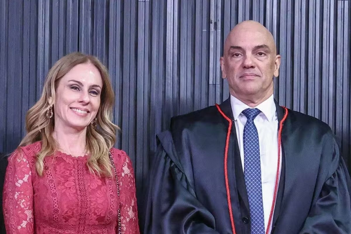Alexandre de Moraes e Viviane Barci