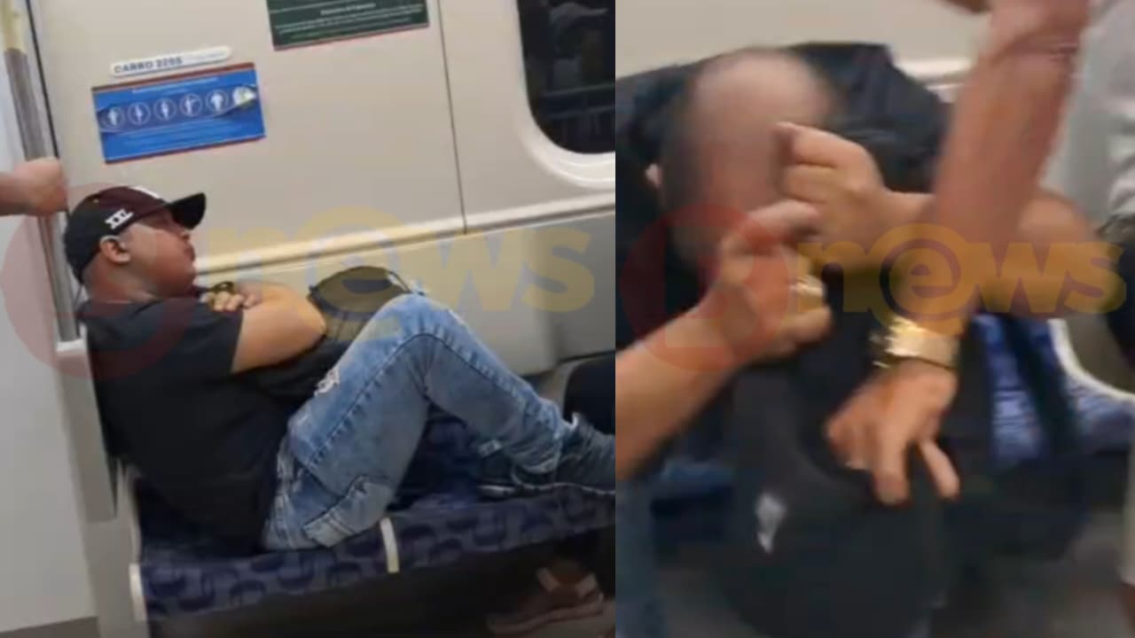 VÍDEO: Homem apanha após xingar mulheres no metrô e vai parar na delegacia em Salvador - Foto