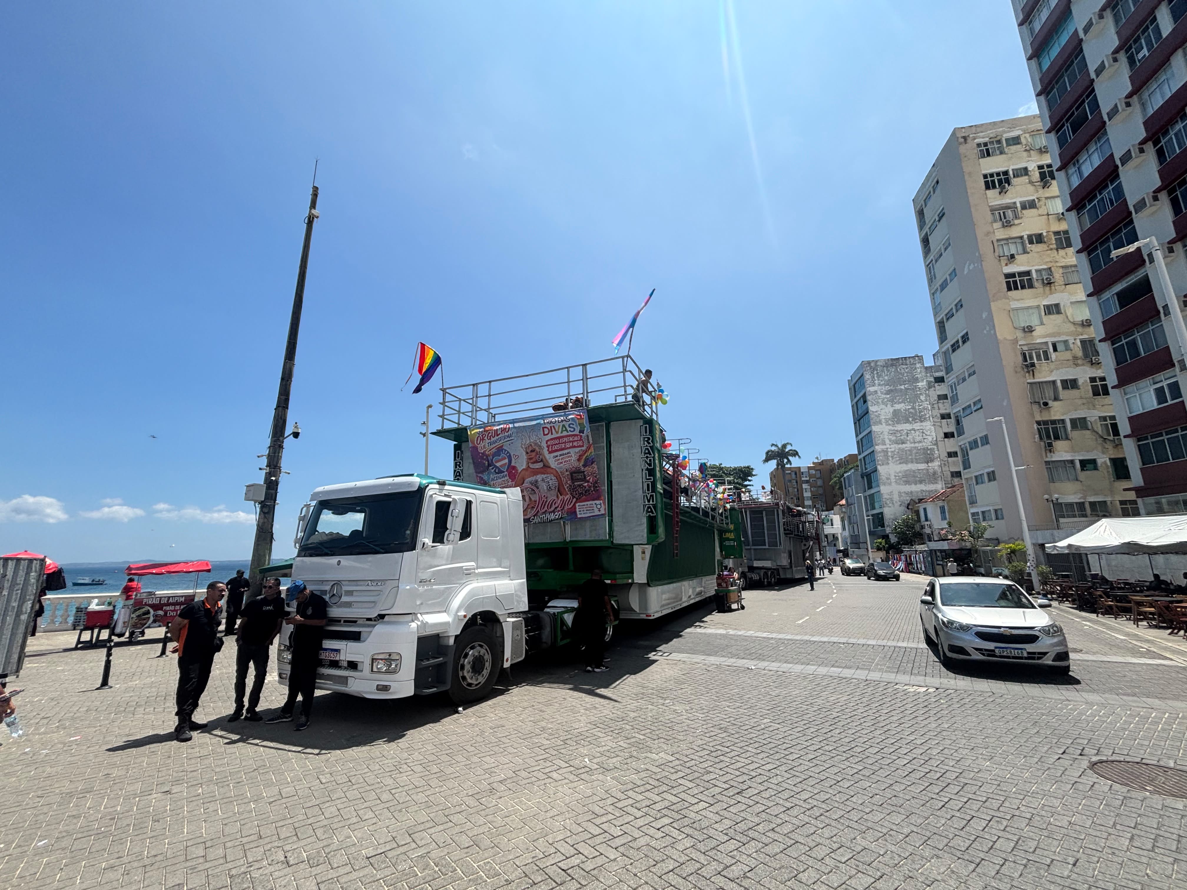 As atividades para atrair o público começaram às 11h - Imagem: Bnews