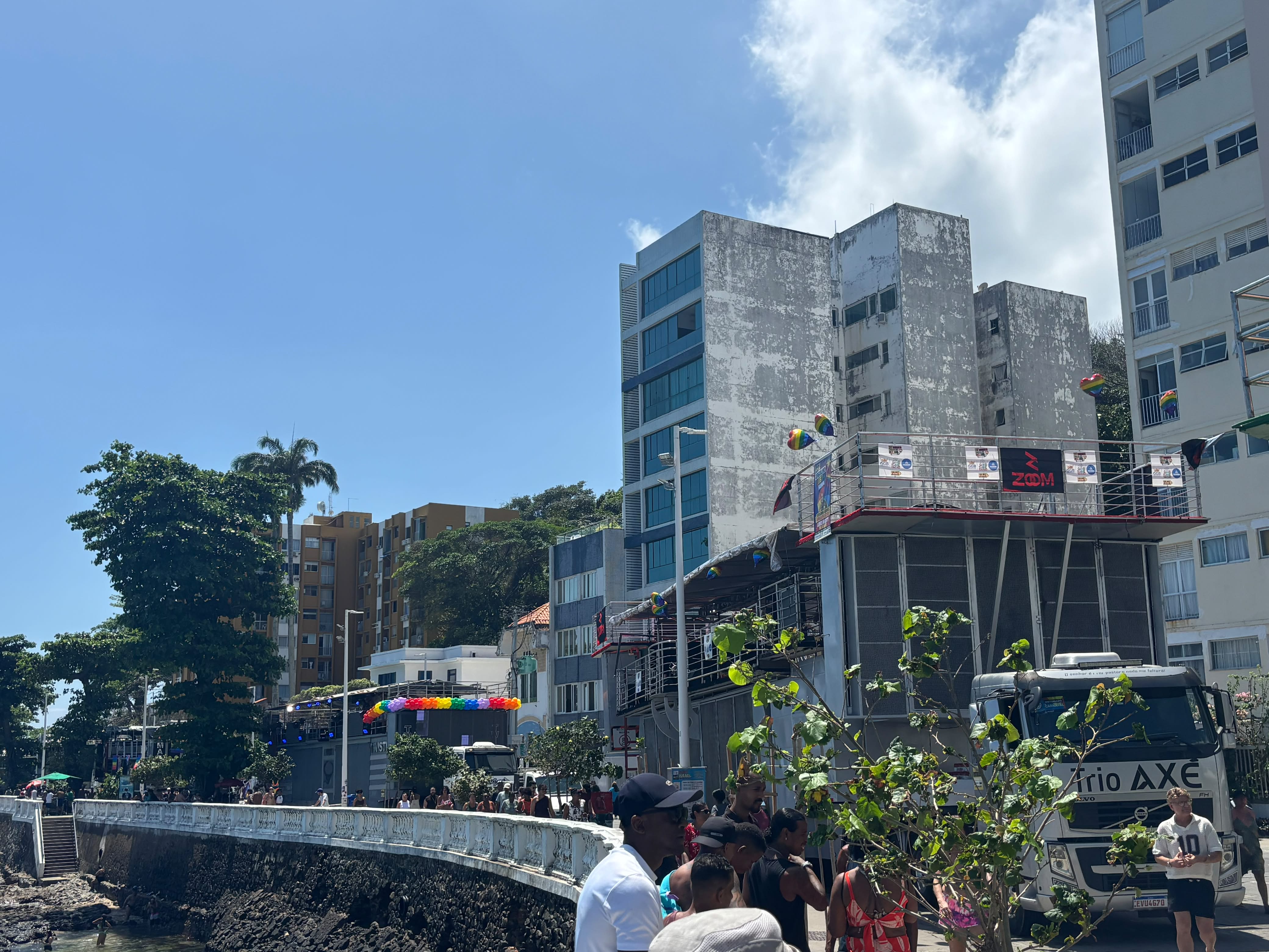 As atividades para atrair o público começaram às 11h - Imagem: Bnews