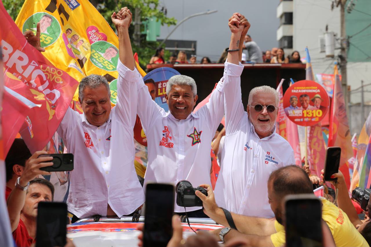 Rui Costa garante vitória de Lula em cidade de aliada de ACM Neto - Foto