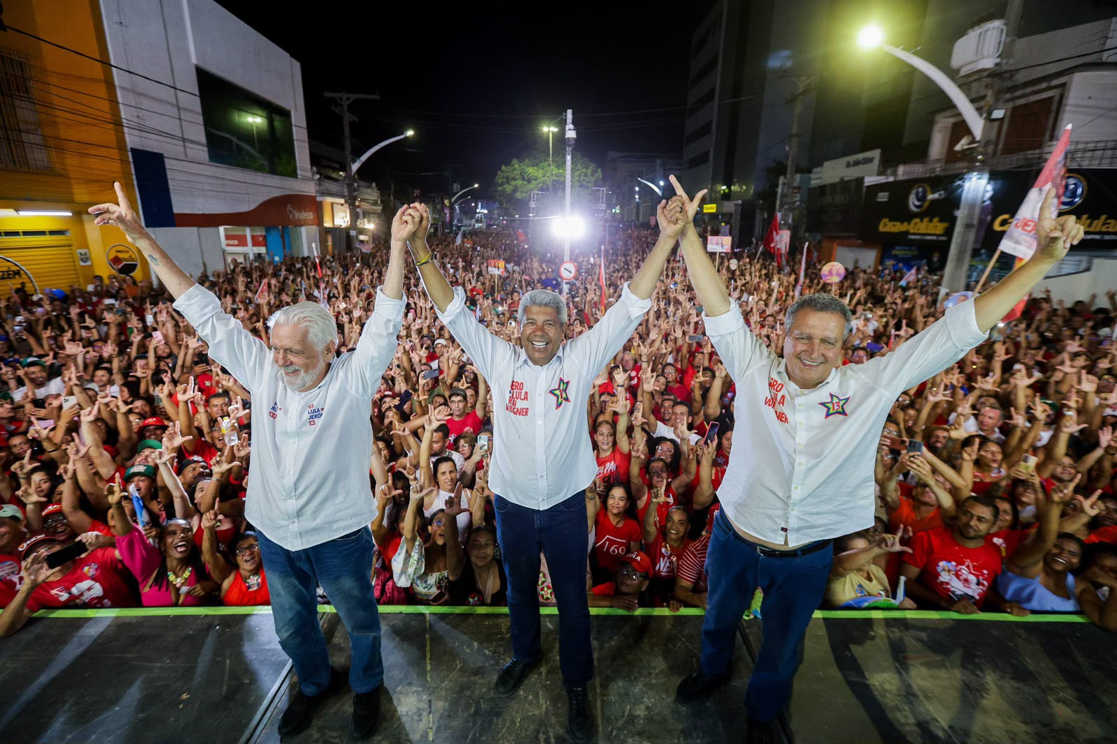 Jerônimo rechaça voto 'Lu-Neto' na Bahia: "Lula não combina com o outro lado"