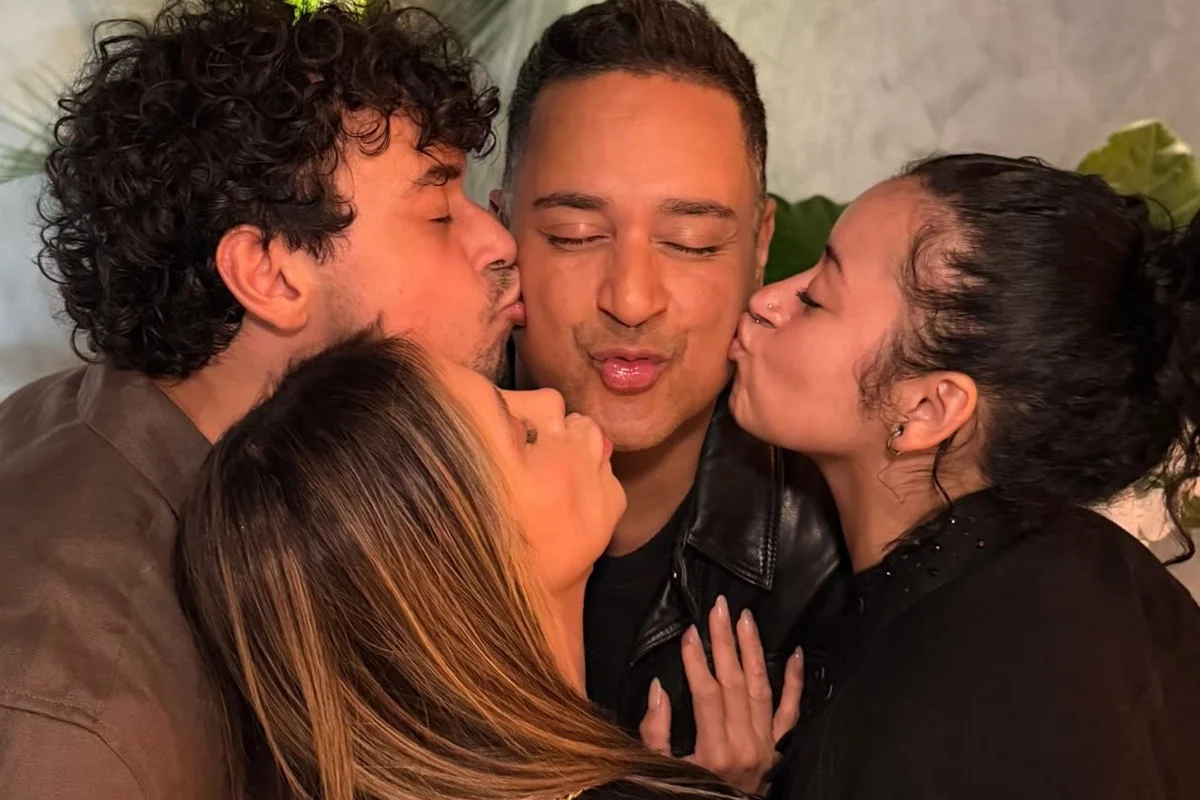 Camilly Victoria e família