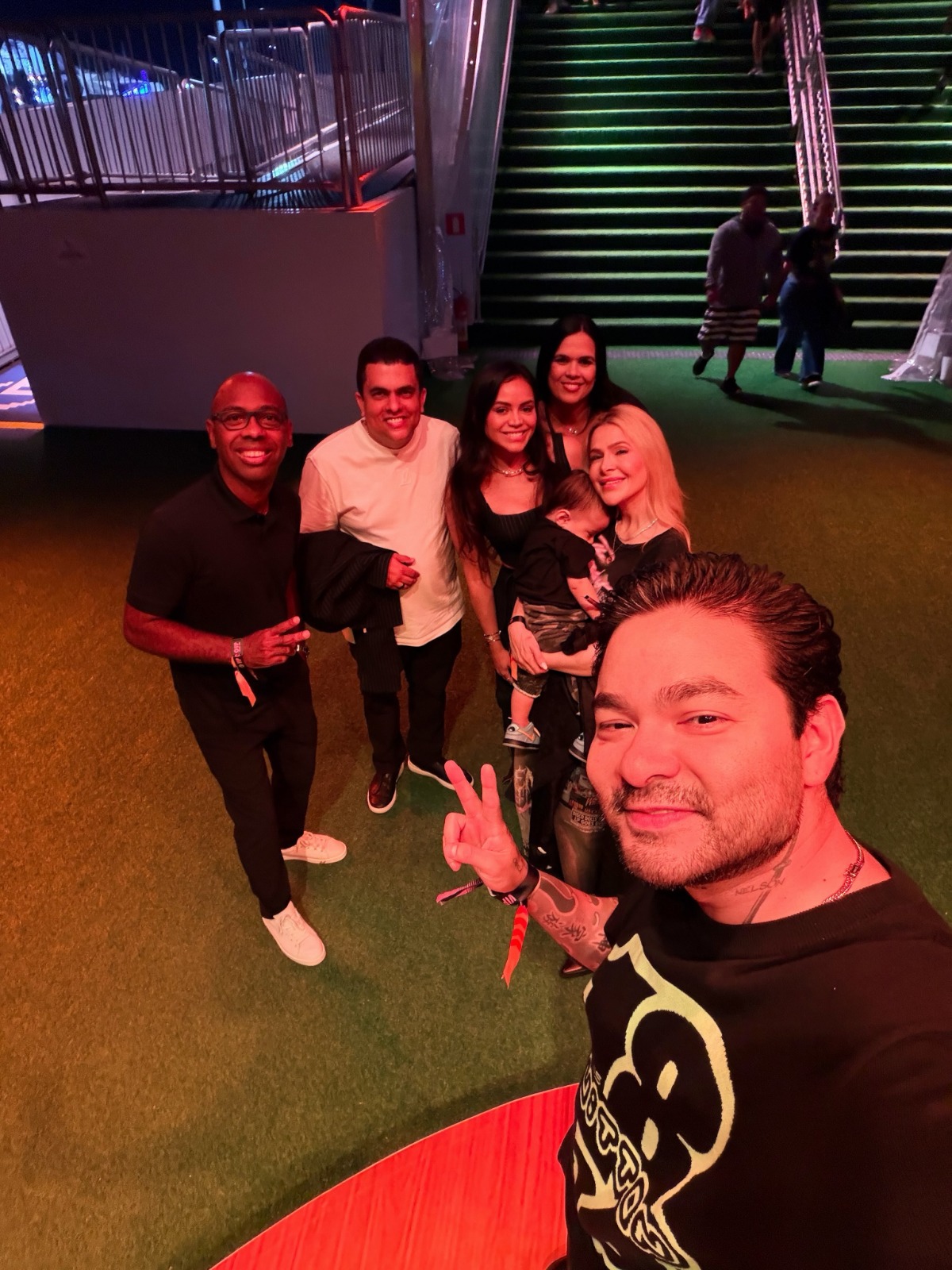 Yudi e familia no RiR| Reprodução / Instagram 