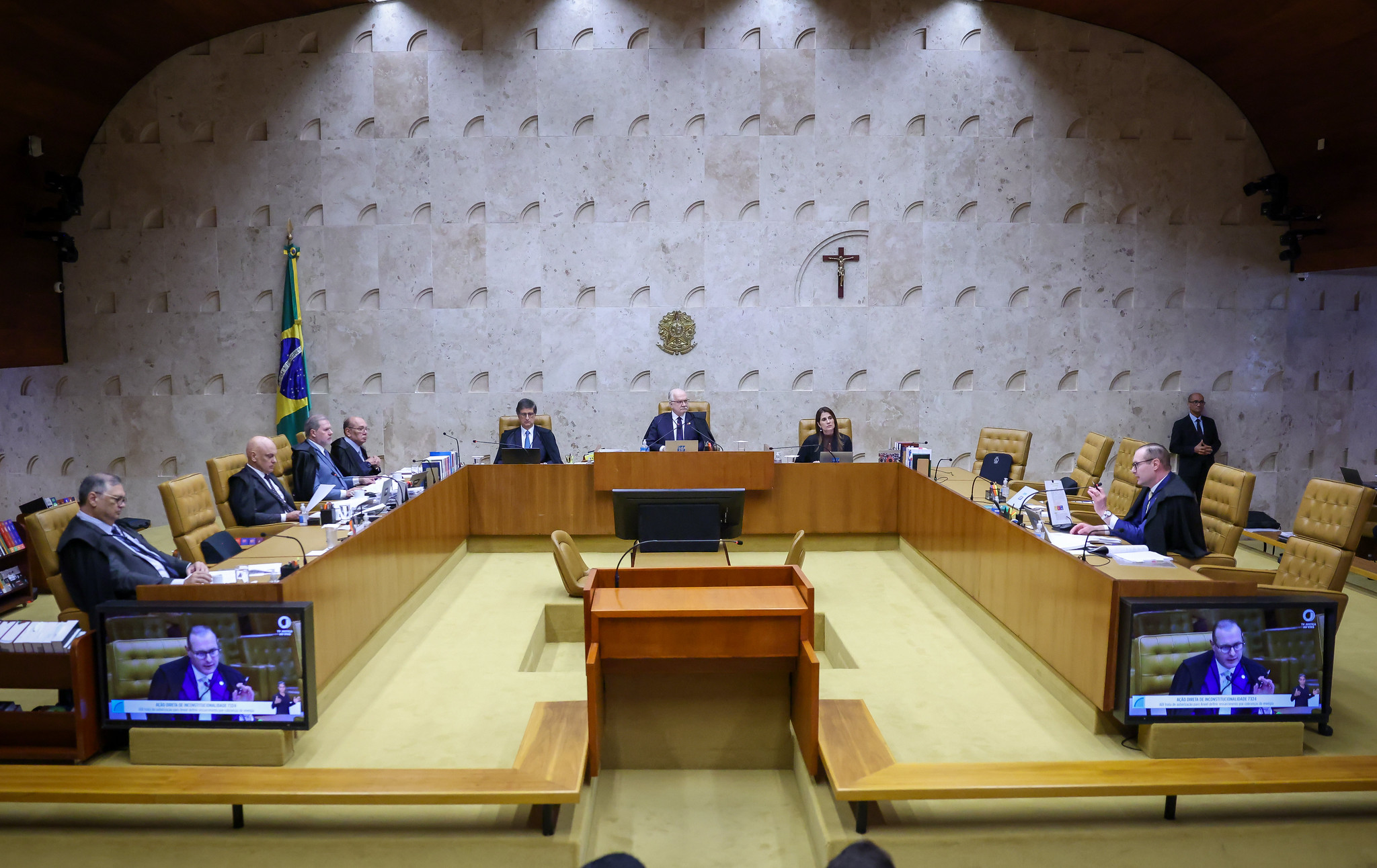 STF vai julgar ação sobre possível interferência da Prefeitura de Salvador no atraso dos ônibus (Foto: Gustavo Moreno/STF)
