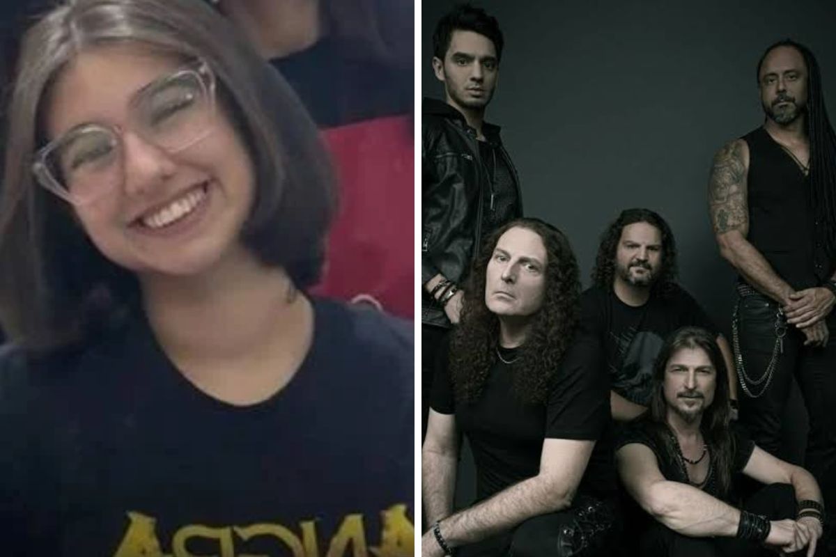 Eduarda Campopiano é criticada por integrantes do Angra após usar camiseta da banda: "Facistinha"